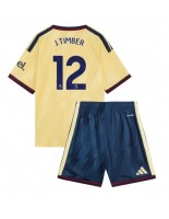 Arsenal Jurrien Timber #12 Alternativní dres pro děti 2026-27 Krátký Rukáv (+ trenýrky)